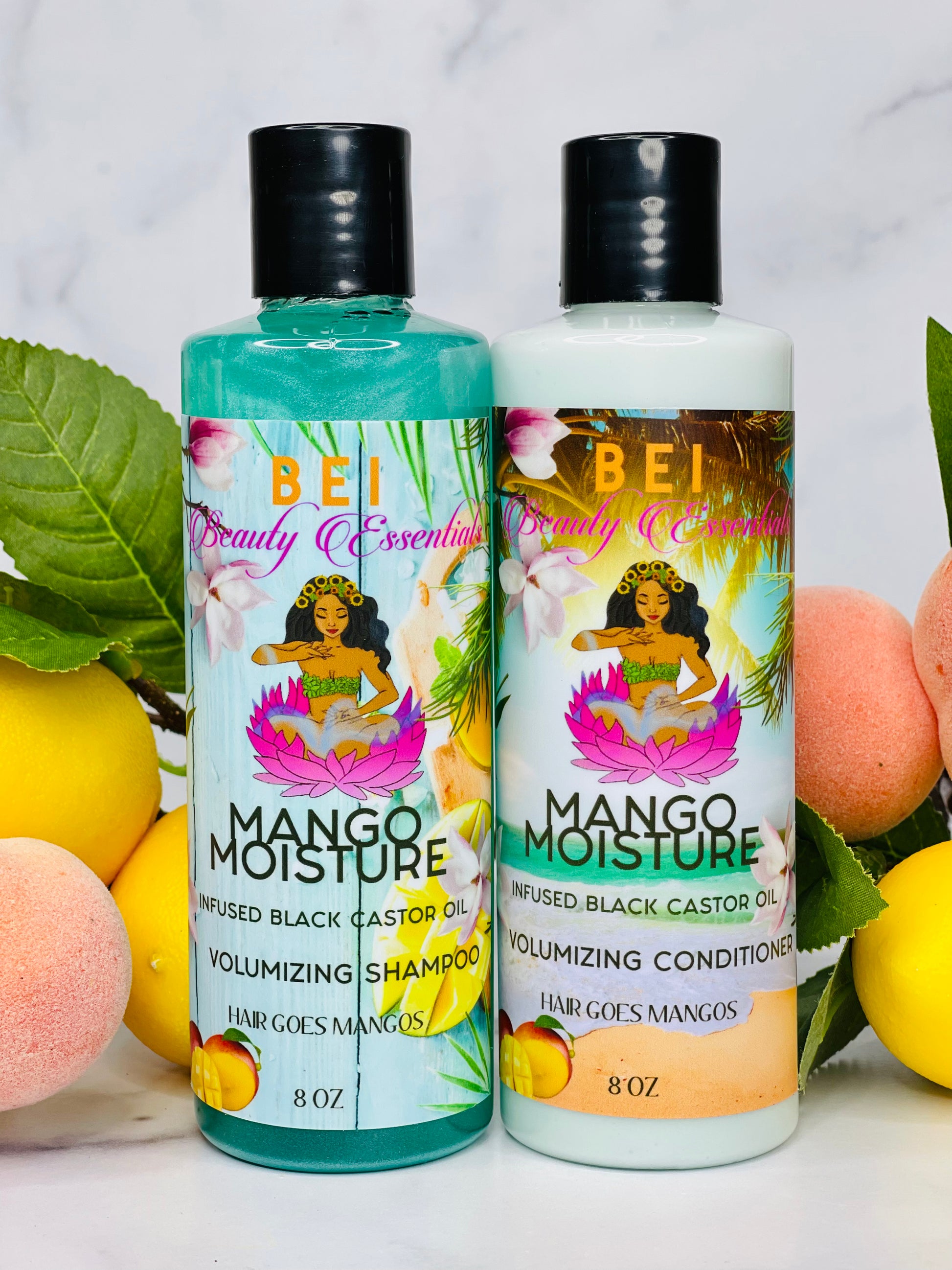 MANGO MOISTURE SHAMPOO & CONDITIONER DUO SET - Bei Beauty Essentials