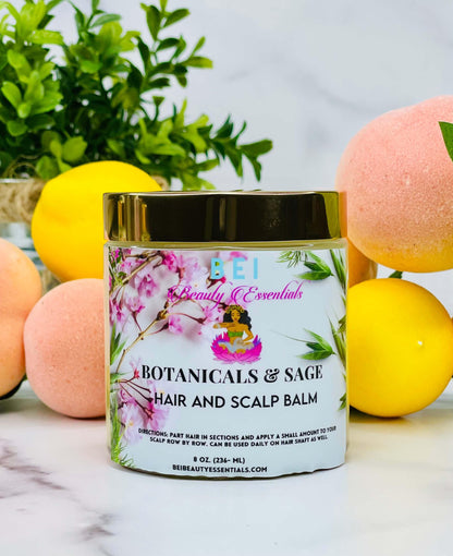 BOTANICALS & SAGE HAIR BALM - Bei Beauty Essentials