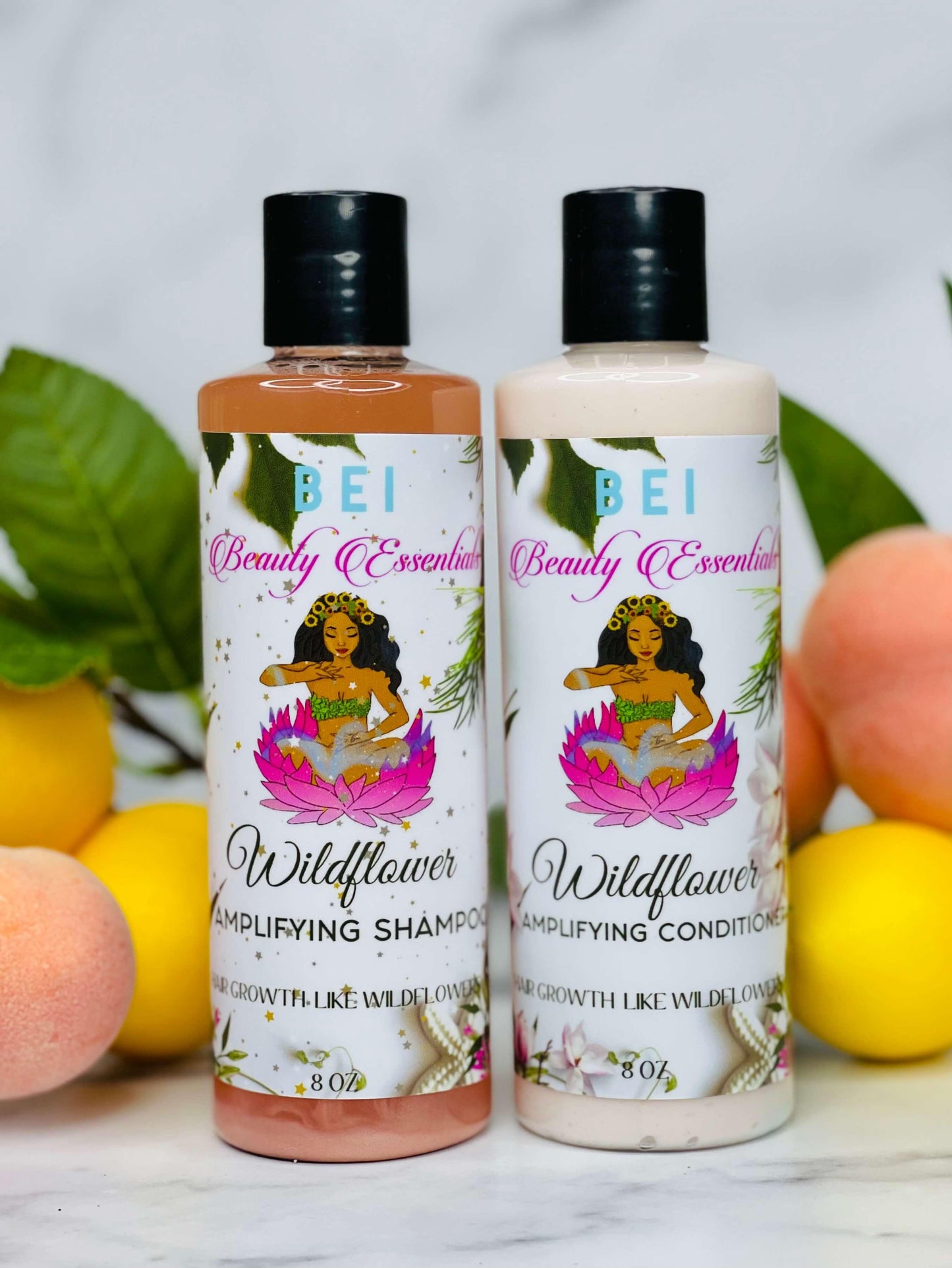 WILDFLOWER AMPLIFYING SHAMPOO & CONDITIONER DUO SET - Bei Beauty Essentials